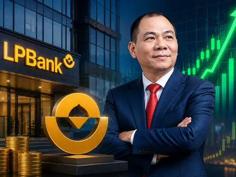Cổ phiếu LPB tăng mạnh sau khi ông Phạm Nhật Vượng lộ diện là cổ đông lớn
